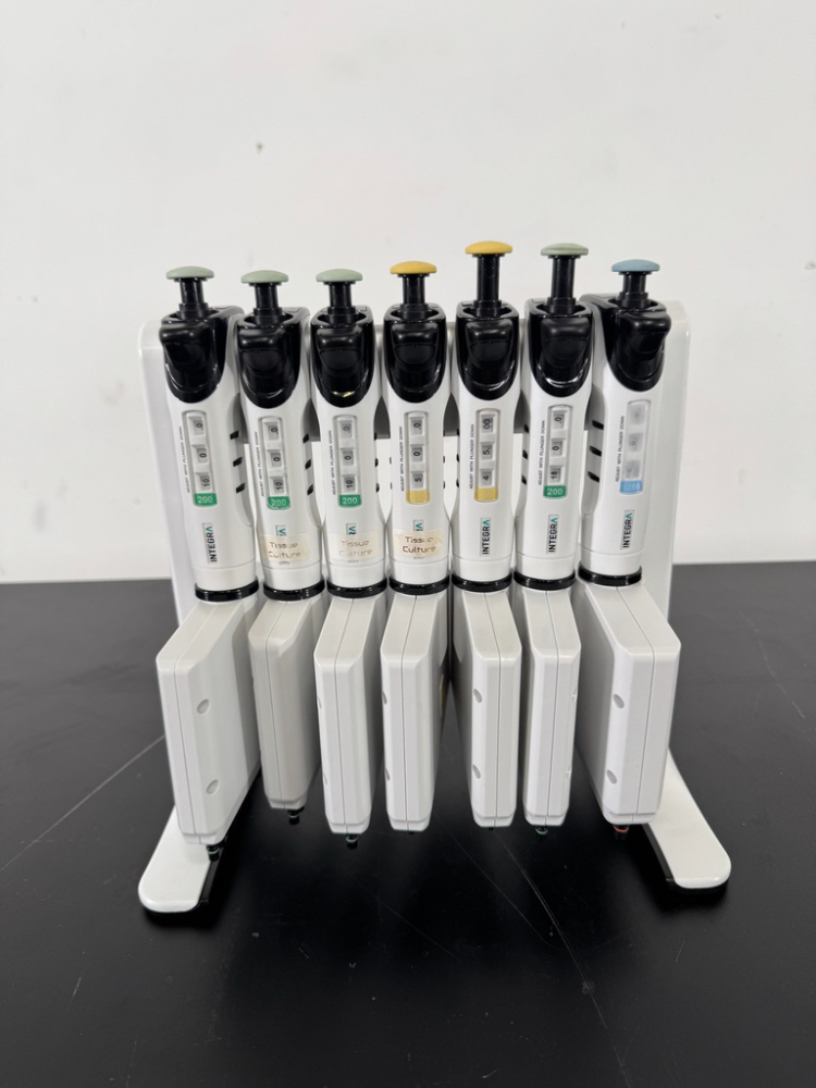 Image of Integra Multichannel Pipettes w/Stand - Quantity 7